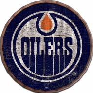 Edmonton Oilers Cracked Color 16" Barrel Top