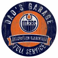 Edmonton Oilers Dad's Garage Sign