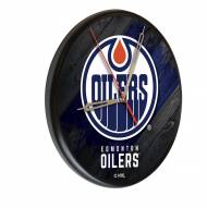 Edmonton Oilers Digitally Printed Wood Clock
