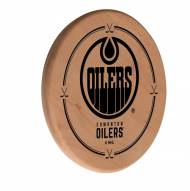 Edmonton Oilers Laser Engraved Wood Sign