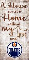 Edmonton Oilers House is Not a Home Sign