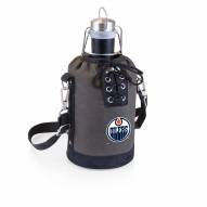 Edmonton Oilers Insulated Growler Tote with 64 oz. Stainless Steel Growler