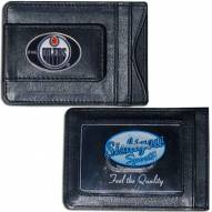 Edmonton Oilers Leather Cash & Cardholder