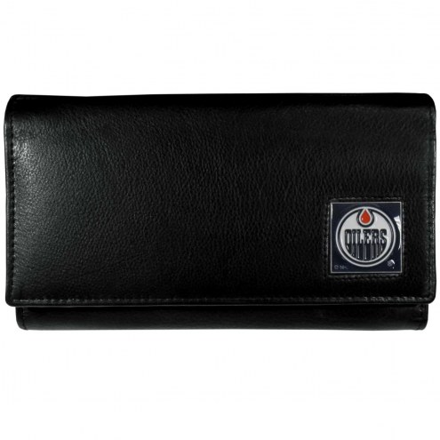 Edmonton Oilers Leather Women's Wallet