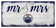 Edmonton Oilers Script Mr. & Mrs. Sign