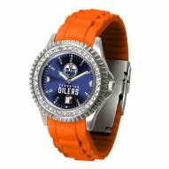 Edmonton Oilers Sparkle Women's Watch