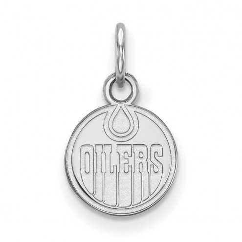 Edmonton Oilers Sterling Silver Extra Small Pendant