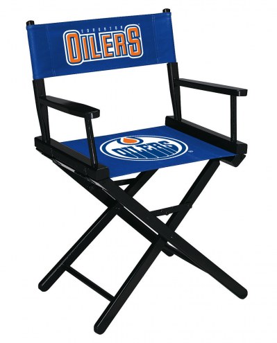 Edmonton Oilers Table Height Director's Chair