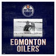 Edmonton Oilers Team Name 10" x 10" Picture Frame
