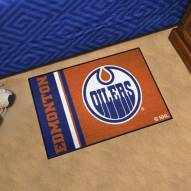 Edmonton Oilers Uniform Inspired Starter Rug