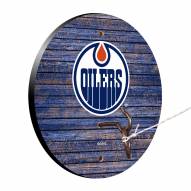 Edmonton Oilers Weathered Design Hook & Ring Game