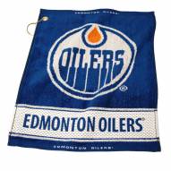 Edmonton Oilers Woven Golf Towel