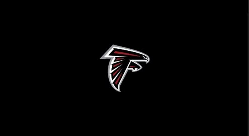 Atlanta Falcons NFL Team Logo Billiard Cloth