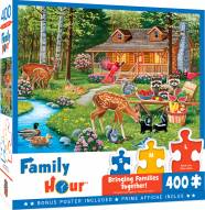 Family Hour Creekside Gathering 400 Piece Puzzle