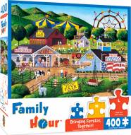 Family Hour Summer Carnival 400 Piece Puzzle