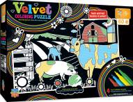 Farm 60 Piece Velvet Coloring Puzzle