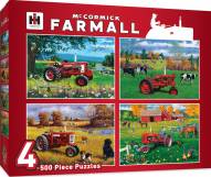 Farmall Case IH 4 Pack 500 Piece Puzzles