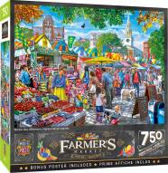 Farmer's Market Market Day Afternoon 750 Piece Puzzle