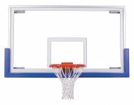 First Team 42" x 72" FT235 Unbreakable Competition Glass Basketball Backboard