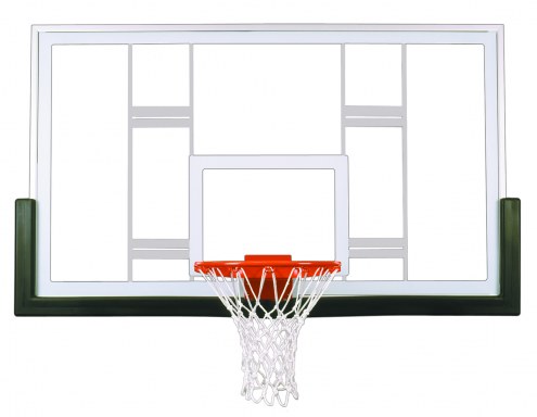 First Team 42&quot; x 72&quot; FT239 Competition Glass Conversion Basketball Backboard