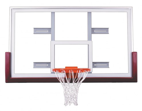 First Team 42&quot; x 72&quot; FT240 Unbreakable Competition Glass Conversion Basketball Backboard