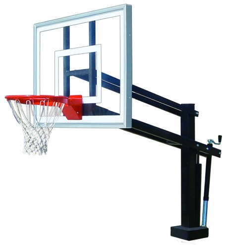 First Team HYDROSHOT II Adjustable Pool Side Basketball Hoop