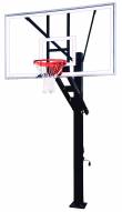 First Team Stainless Olympian Adjustable Basketball Hoop