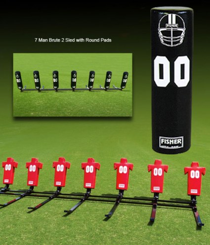 Fisher 7 Man Brute Youth Football Sled