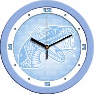 Florida A&M Rattlers Baby Blue Wall Clock
