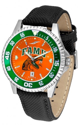 Florida A&M Rattlers Competitor AnoChrome Men's Watch - Color Bezel