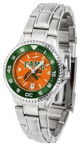 Florida A&M Rattlers Competitor Steel AnoChrome Women's Watch - Color Bezel