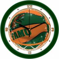 Florida A&M Rattlers Slam Dunk Wall Clock