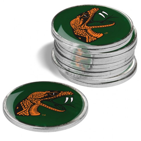 Florida A&M Rattlers 12-Pack Golf Ball Markers