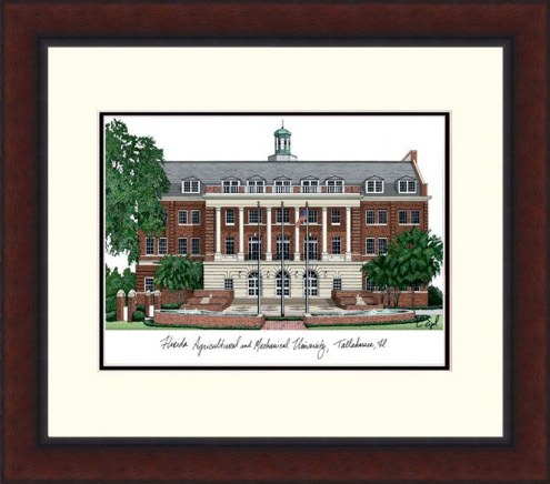 Florida A&M Rattlers Legacy Alumnus Framed Lithograph
