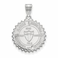 Florida A&M Rattlers Sterling Silver Large Crest Pendant