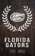 Florida Gators 11" x 19" Laurel Wreath Sign