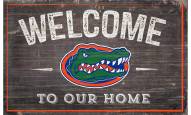 Florida Gators 11" x 19" Welcome to Our Home Sign