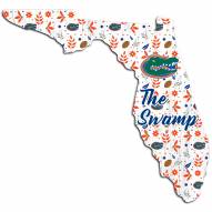 Florida Gators 12" Floral State Sign