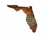 Florida Gators 12" Roadmap State Sign
