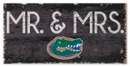 Florida Gators 6" x 12" Mr. & Mrs. Sign