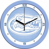Florida Gators Baby Blue Wall Clock