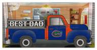 Florida Gators Best Dad Truck 6" x 12" Sign