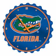 Florida Gators Bottle Cap Wall Clock