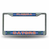 Florida Gators Chrome Glitter License Plate Frame