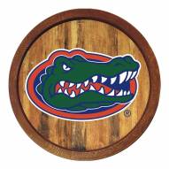 Florida Gators "Faux" Barrel Top Sign