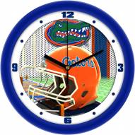 Florida Gators Football Helmet Wall Clock