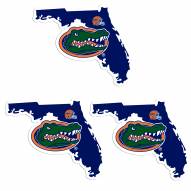 Florida Gators Home State Decal - 3 Pack