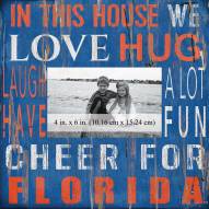 Florida Gators In This House 10" x 10" Picture Frame