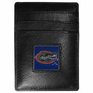 Florida Gators Leather Money Clip/Cardholder in Gift Box