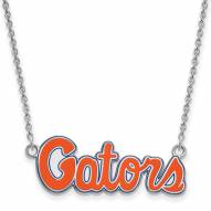 Florida Gators Sterling Silver Small Pendant Necklace